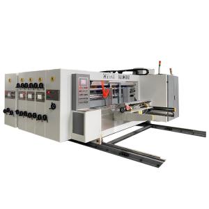 China PLC Flexo Printing Slotting Die Cutting Machine Cardboard Printing wholesale