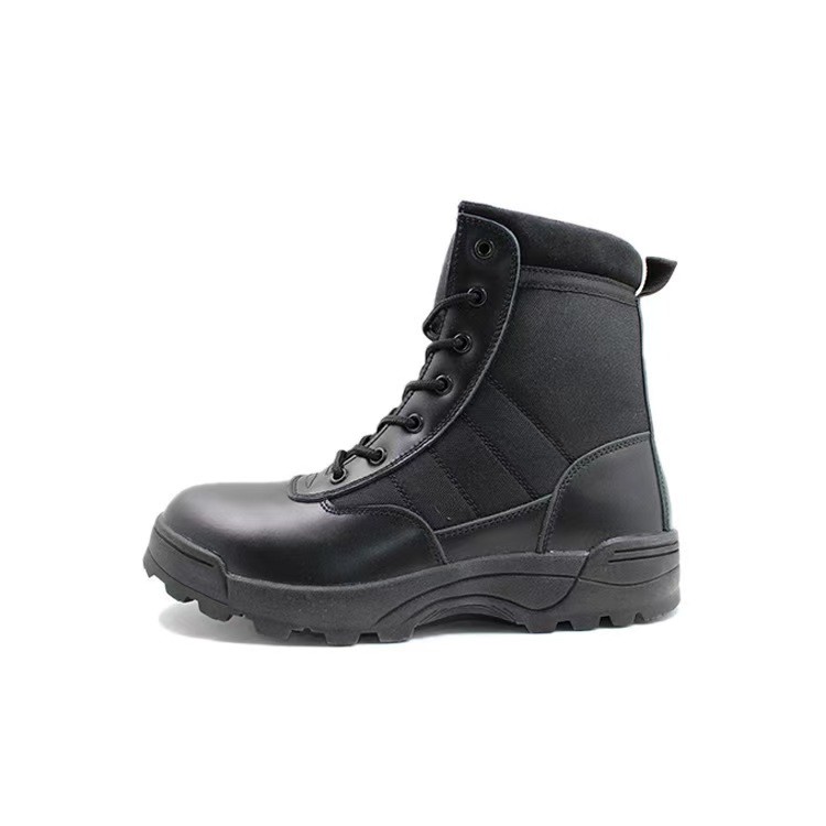High Top Desert Combat Boots Tactical Footwear for Hiking And Shock Absorption