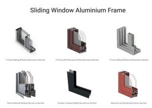 China Convenience And Modern Design Aluminium Sliding Window Profile wholesale