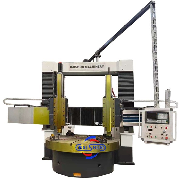 Pump Valve Flange Cutting Lathe Large CNC Vertical Lathe Machine Manufacturer