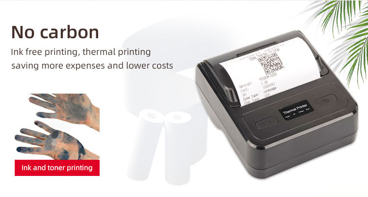 0.35KG Lightweight MP-80M Android Handheld Pos 80MM Portable Receipt Thermal Printer