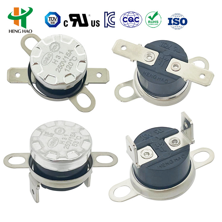 KSD301auto Reset Thermal Fuse Thermal Cutoff Switch KSD301 Mini Bimetal Thermal Switch KSD301 Thermostat KI31