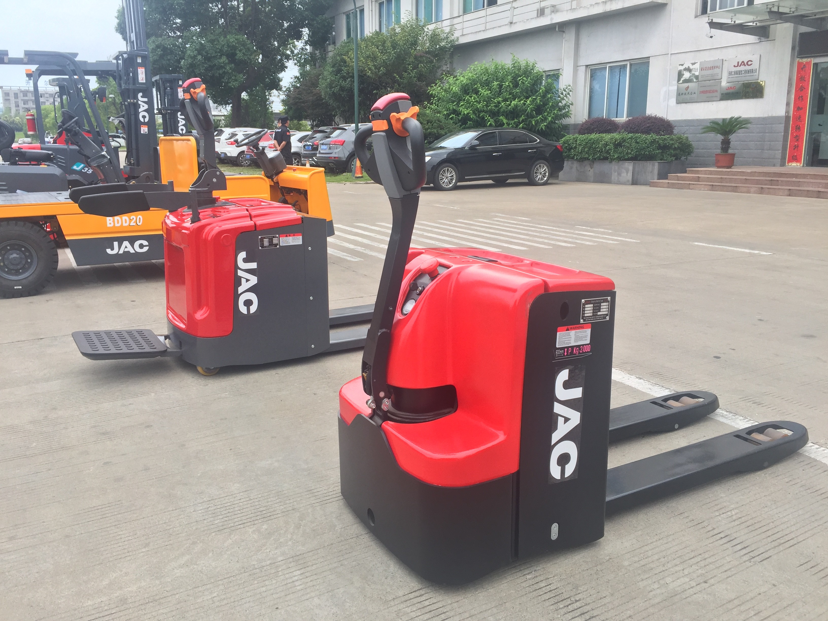 Heavy Duty Walkie Electric Pallet Truck Jack 2000kg
