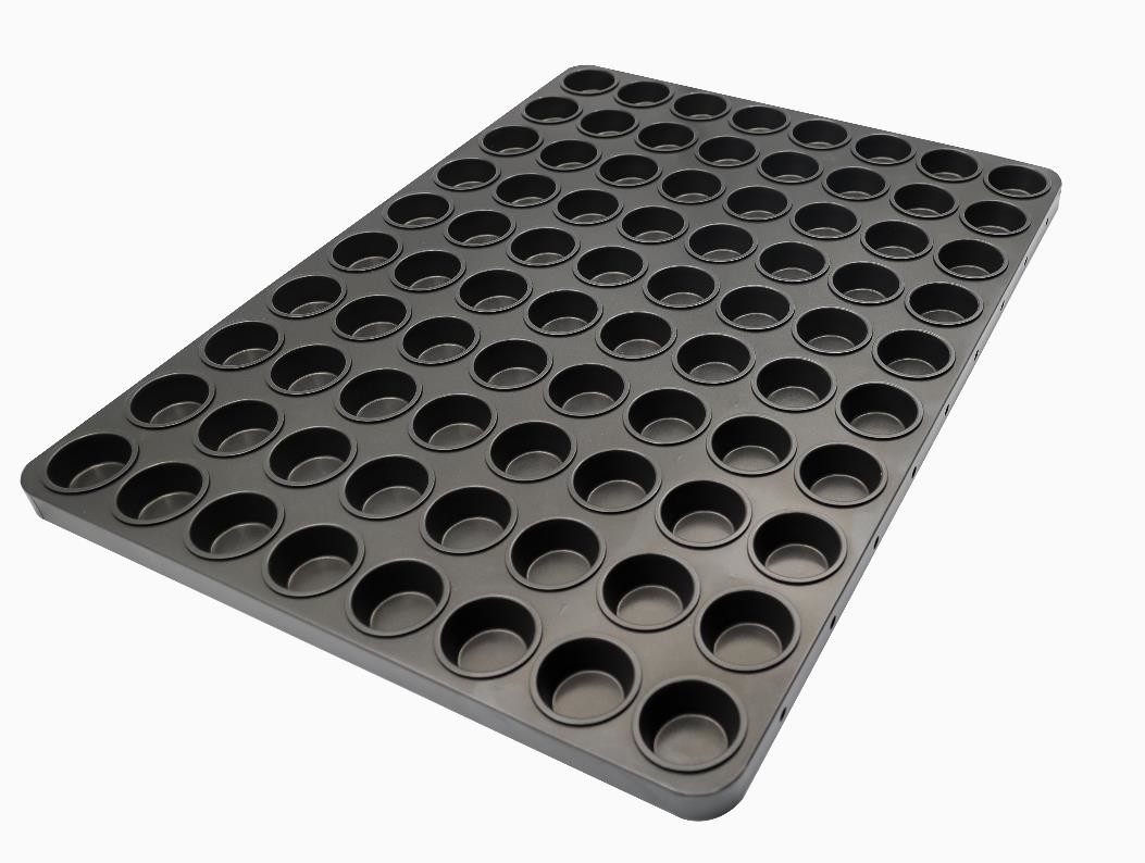64 Cavities Nonstick Jelly Bar Tray Snack RK Bakeware