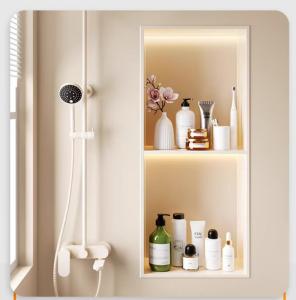 China High Precision Stainless Steel Shower Niches Rust Resistance Metal Shower Niche Shelf wholesale