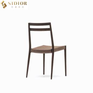 China Light Luxury Ultra Modern Dining Chairs H80CM Fabric Upholstery Chair wholesale