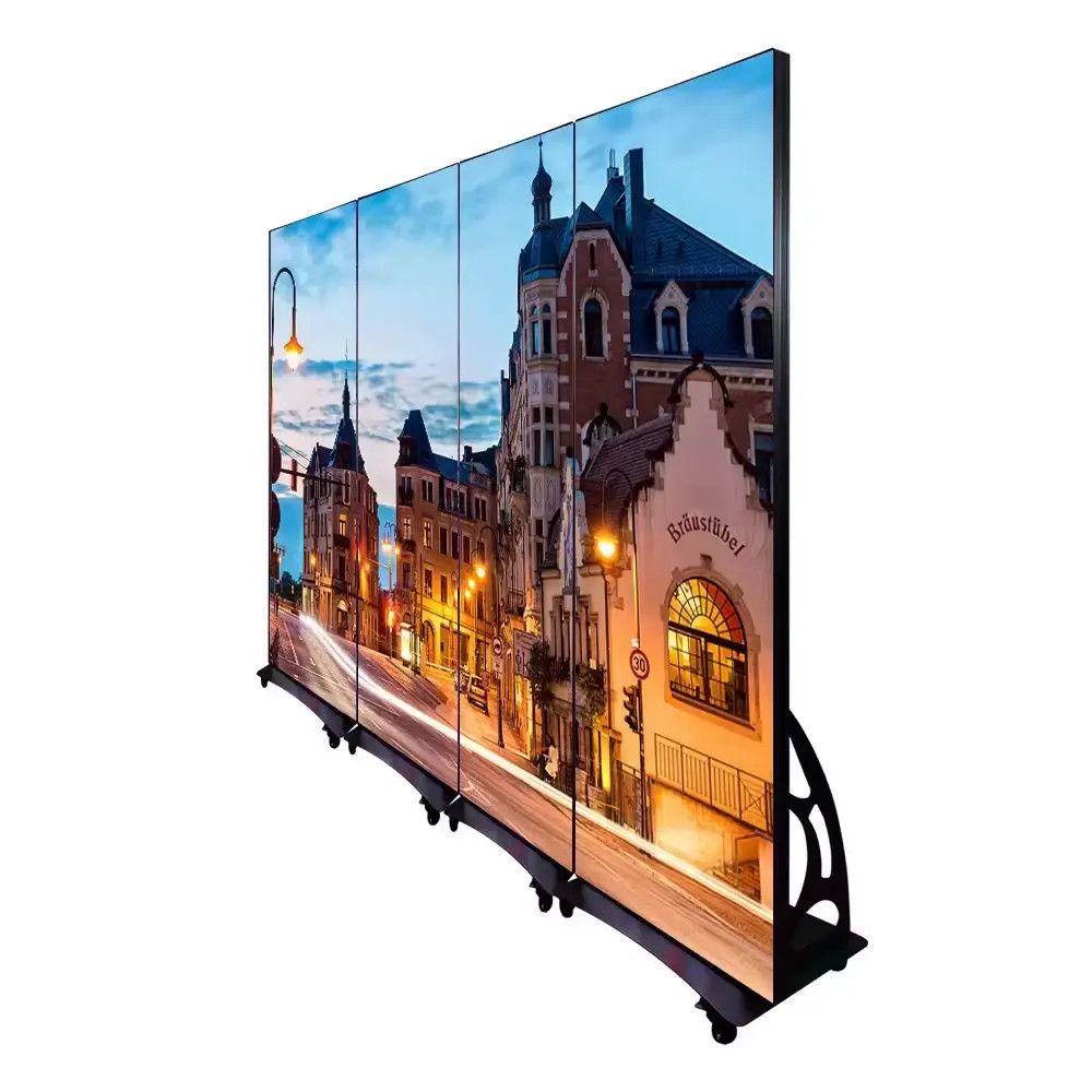 Commercial Advertising LED Poster For Shopping Mall Exhibition Centre Restaurant Retail Store Display