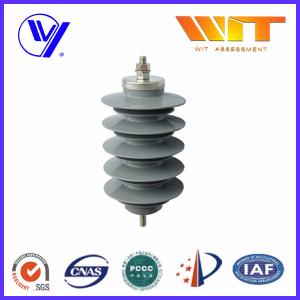 China Lightning Protection Equipment Polymeric Metal Oxide Surge Arrester 10KA , 24KV wholesale
