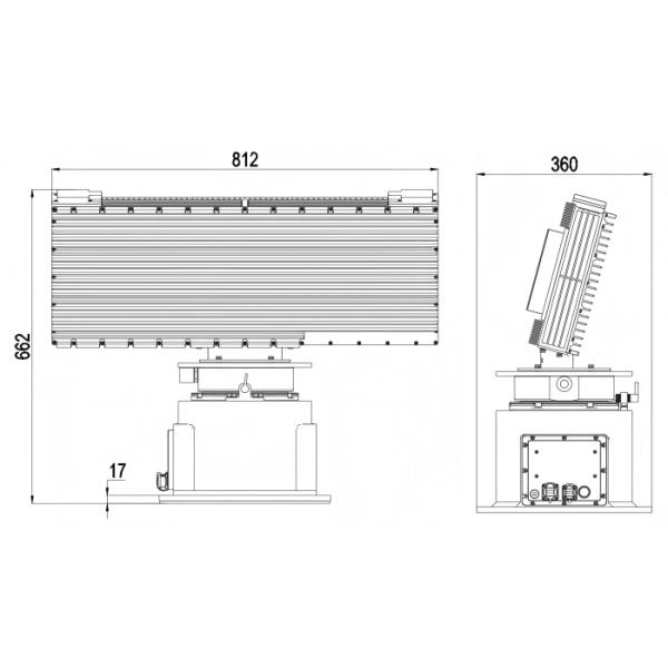 Multi Sensor Fusion UAV Detection Radar For Seamless Integration Compact Design