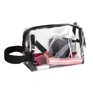 China Transparent Beauty Bag Water Resistant Cosmetic Bag Organizer wholesale