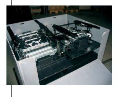 Solid Heavy Duty Plastic Pallet Sleeve Pack Box With Lid Single Faced Design Structure