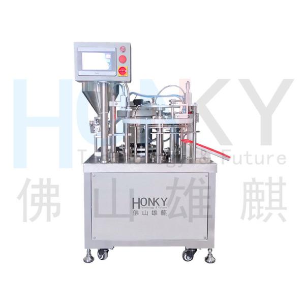 Multi-Functional Automatic Paste Filling Machine with 10-100g Filling Range 0.41-0.6 MPA Air Pressure and 36-40 Bpm Speed