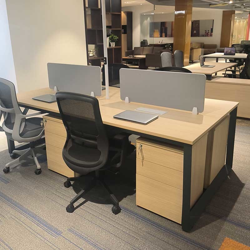 Office Furniture Manufacturers Wooden Linear Workstation Office Table
