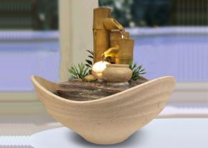 China 7 Inch Electric Bamboo Indoor Waterfall Fountain wholesale