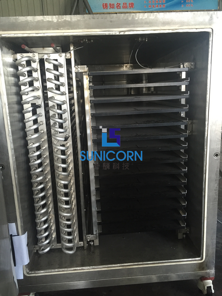 SS 304 Industrial Vacuum Freeze Dryer Remote Control Monitoring Available