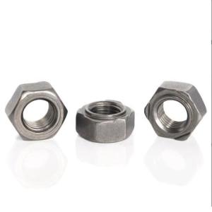 China Din 929 Stainless Steel Spot Hex Hexagon Weld Nut M6 - M16 Stainless Steel Hex Nuts wholesale