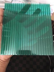 China Unbreakable 2100mm Polycarbonate Twin Wall Hollow Sheet wholesale