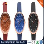 Wholesale Customization PU Watch Alloy Case Quartz Watch Fashion Watch Colorful