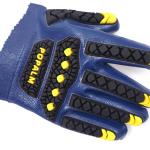 4121xp Waterproof Wear-Resistant Oil-Resistant Safety Gloves Blue Nitrile Fully