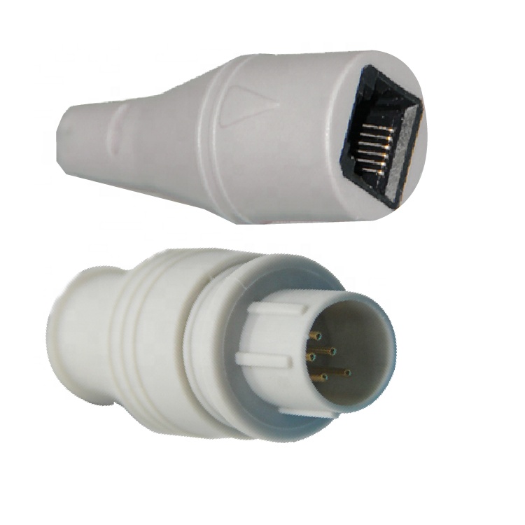 Compatible for NihonKohden 5pin IBP adapter cable to Abbott transducer IBP cable
