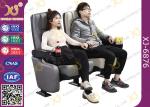 Fire - Resistant 3D Leather Cinema Theatre Chairs / VIP Stadium Seats