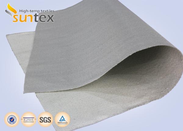 Heatproof Fabric PU Coated Fabric 0.7mm Glass Fiber Fire Blanket Material Smoke