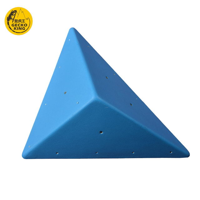 Green Professional Indoor Rock Climbing Wall Volumes for Climbers Playground Essential