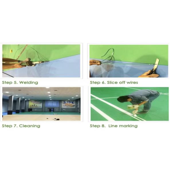 4.5mm 6mm 7mm 8mm thickness Indoor PVC Flooring for Futsal Courts Indoor Sports Flooring