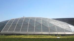 China Bespoke Aluminum Retractable Polyester Skylight Roof System wholesale
