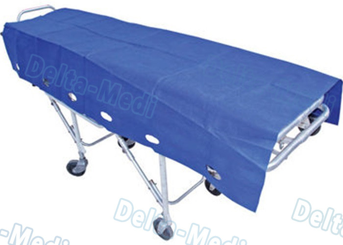 Blue Color Customized Surgical Patient Transfer Slide Sheets With Slot Holes