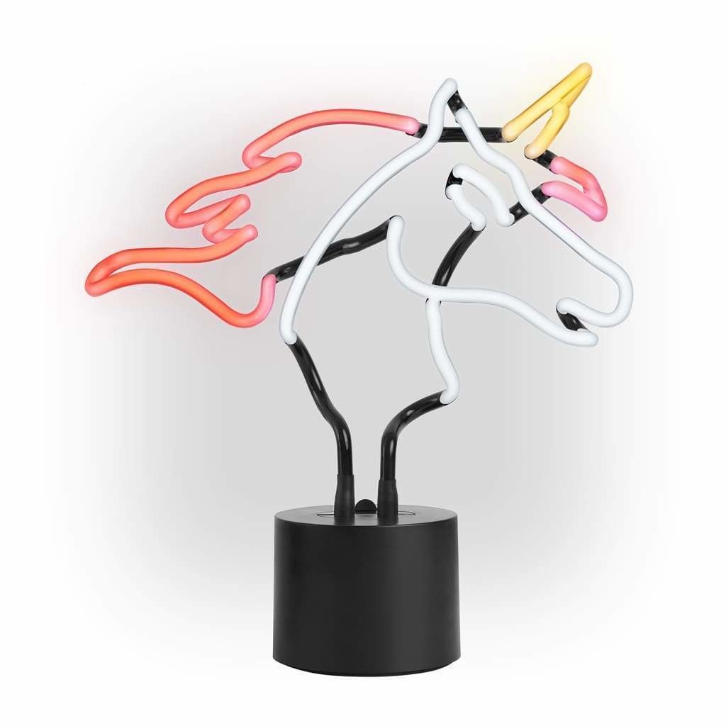 Unicorn 11x12 Neon Light Desk Lamp Led Neon Table Lamp ABS AC110
