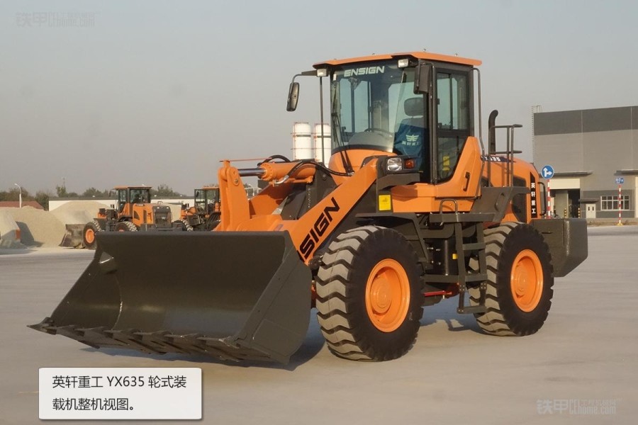 Energy Saving Engine 5 Ton Bucket Wheel Loader For Road Construction