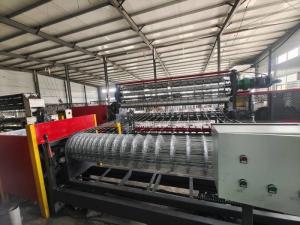 China 100mm Thickness Iron Plate Deer Fence Machine For Height 2440mm wholesale