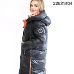 FODARLLOY Wholesale ladies warm hooded cotton-padded clothes slim long down