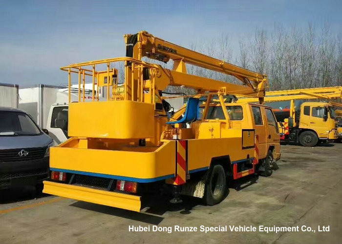 JMC 14-16m 4x2 Double Cabin Aerial Platform Truck For High Operation Working