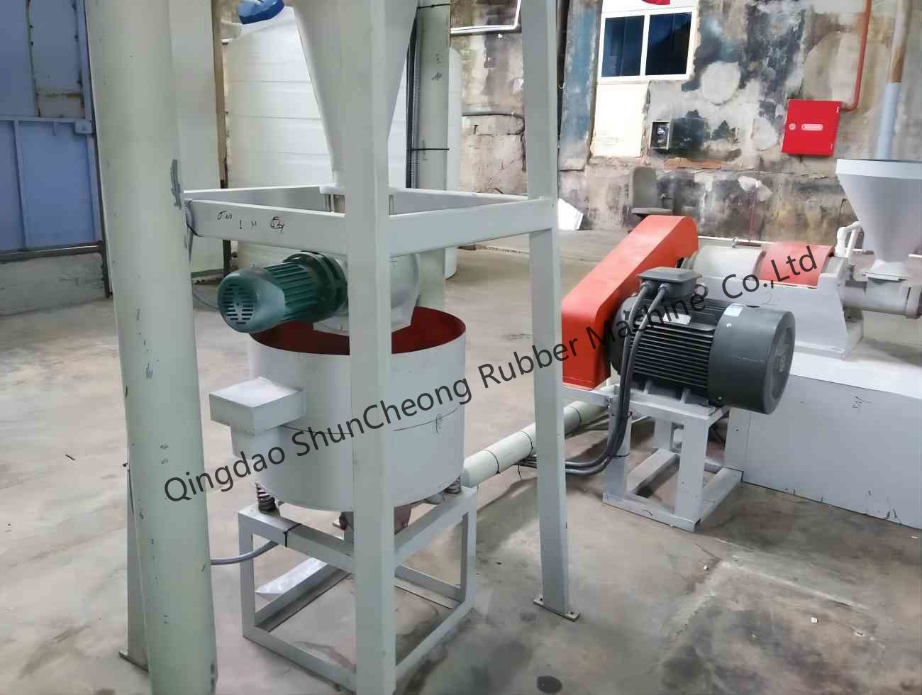 Full-auto Waste Tire Recycling Production Machine Line Customization
