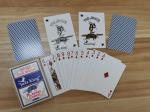 57*87mm 62*87mm 310g Black Core Casino Poker Cards