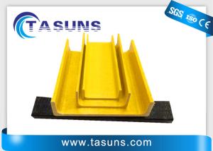 China 50mm GRP Structural Profiles With C Channel Shape wholesale