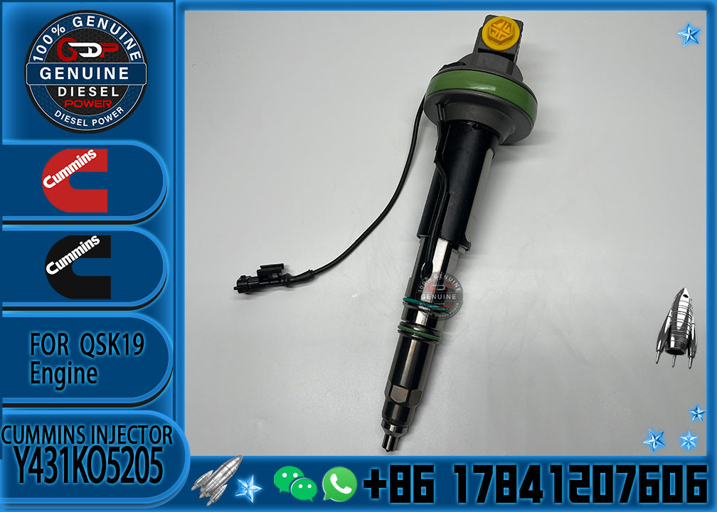 Engine parts truck spare parts QSK19 injector assembly 0986435614 diesel fuel injector Y431KO5205