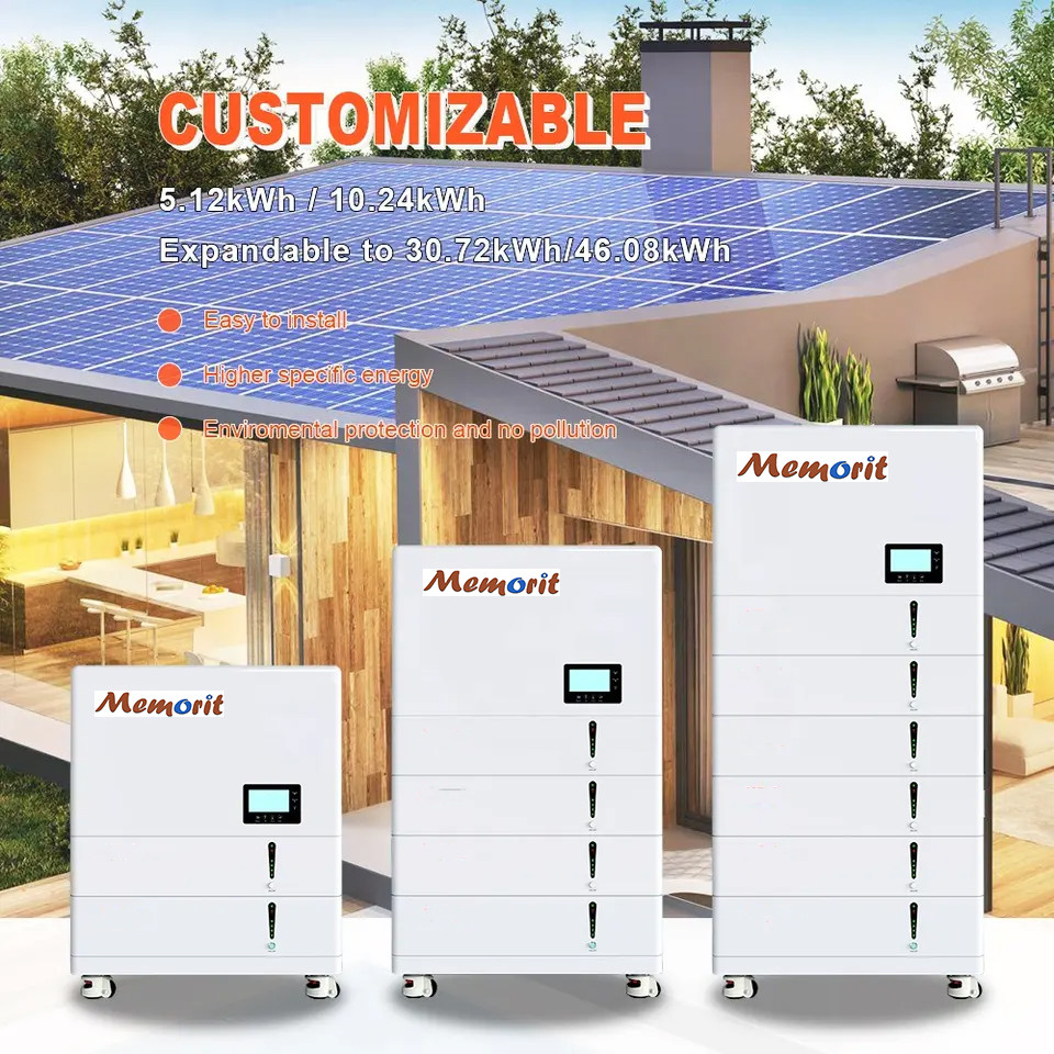 Smart Stackable LiFePO4 Battery 8KW Hybrid Deye Inverter Solar Energy Storage