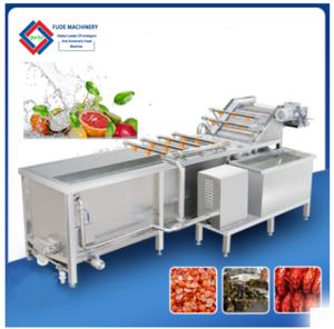 China Cleaning Drying Dry Dates Vegetable And Fruit Washing Machine wholesale