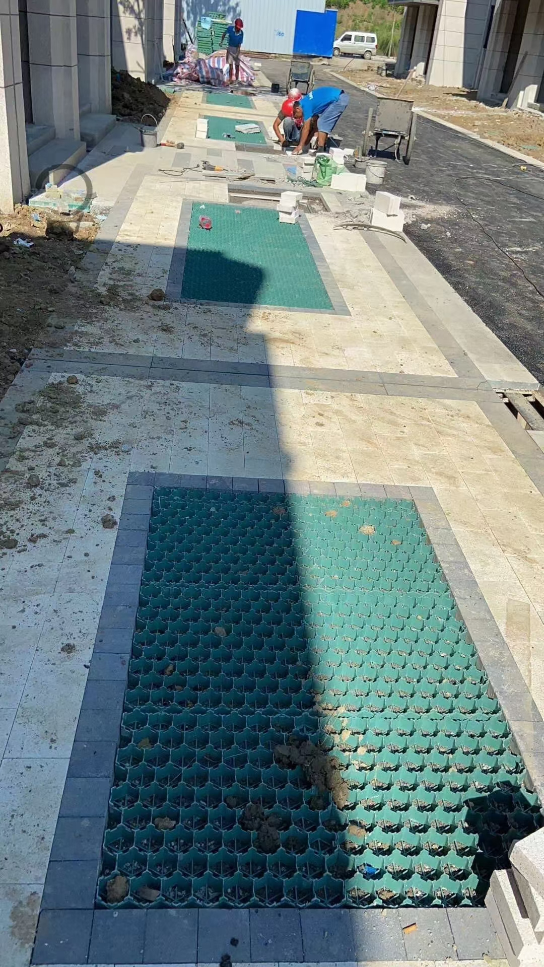 HDPE Grass Paver Grid for Parking Lot and Driveway Onsite Inspection After-sale Service