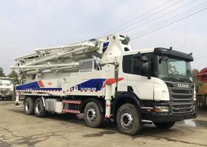 China 170m3/H 50m Used Zoomlion Concrete Pump Truck With Europe Chassis on sale