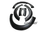 Durable Black Truck Pickup Fender Flares Trims For Mazda BT50 2012 Onwards