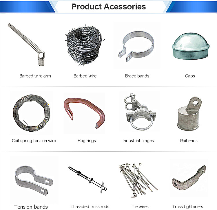 Customized Hexagonal Diamond Pvc Coated Cyclone Iron Wire Mesh Metal Netting Panel Galvanized Industry Chain Link Fence