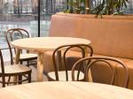 84cm height Bentwood Bistro Chair / Bentwood Cafe Chairs Eco friendly