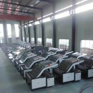 China 80pcs/Min Flute Laminator 1300X1250mm Paper Board Lamination Machine wholesale