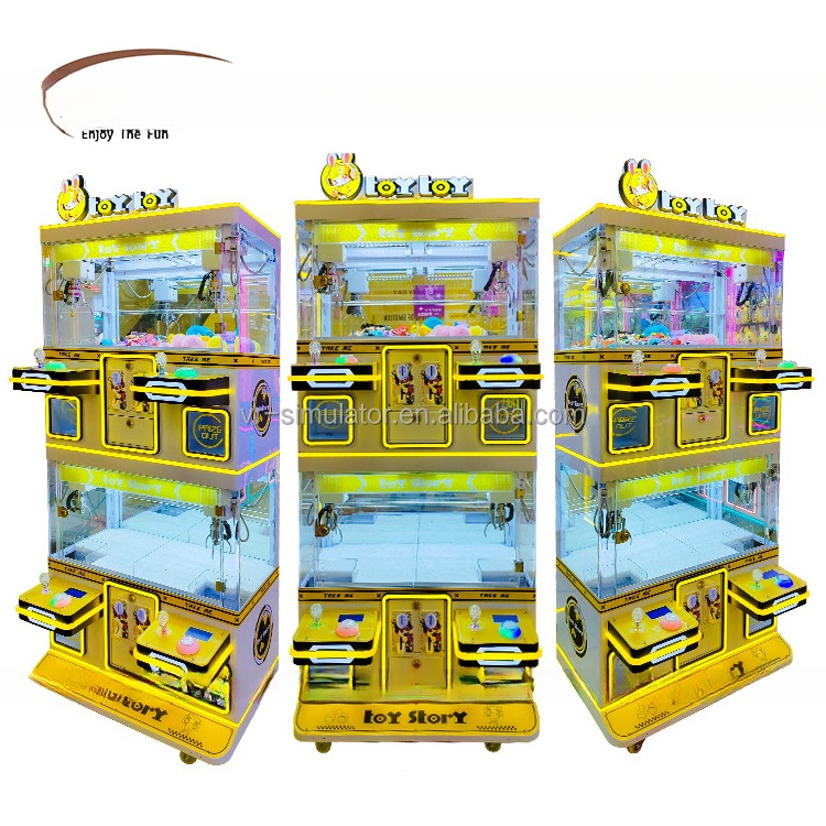 One Stop Theme Park Prize Game Machine Claw Grabber Machine CE Certificate