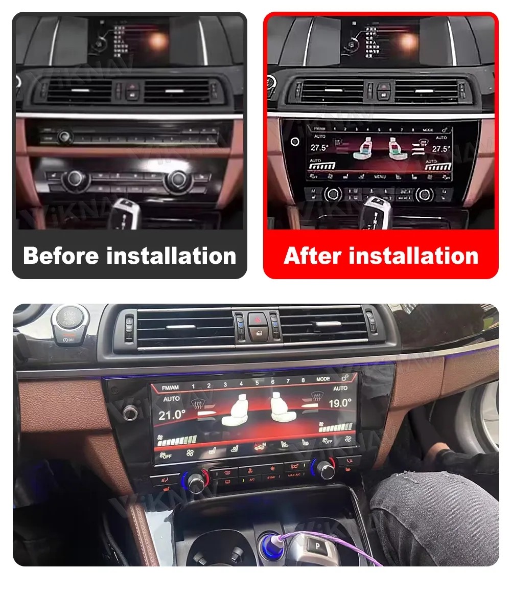 BMW 5 Series M5 6 Series GT X3 X3M X4 X4M 8.8-inch Air Conditioning Screen