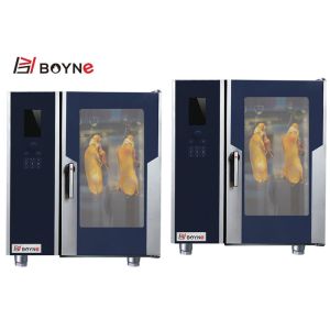 China Duck Roasting Rotary Barbecue Large Capacity Combi Oven Electric wholesale